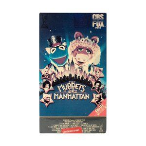 The Muppets Take Manhattan Vintage VHS 1984